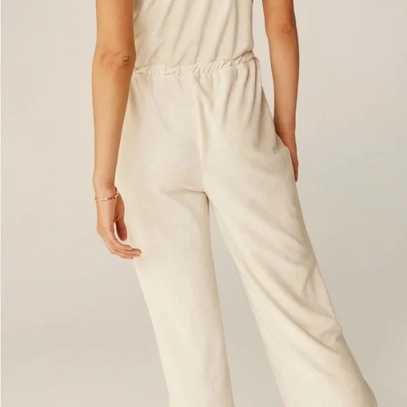 Beyond Yoga Cream Strapless Jumpsuit with Relaxed Fit - Picture 4 of 4